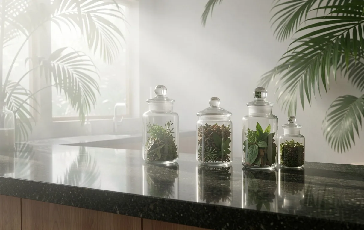 Botanical sanctuary interior
